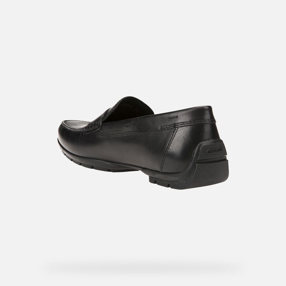 Mocassin Geox Moner 2Fit Wide - Noir - Homme 869735-MJI